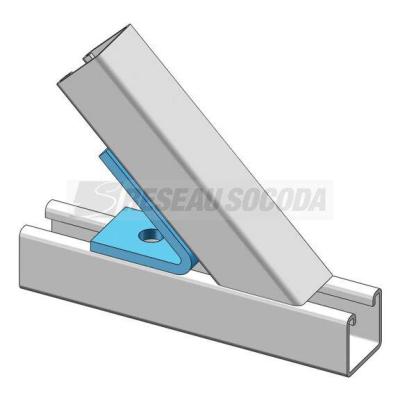  Equerre angle 45� strut, 2 tro 