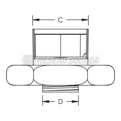  Ecrou pour profil strut, Rodlo 