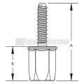  Douille de fixation rod lock M 