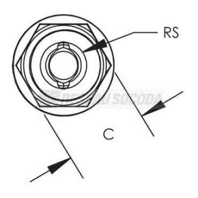  Douille de fixation rod lock M 