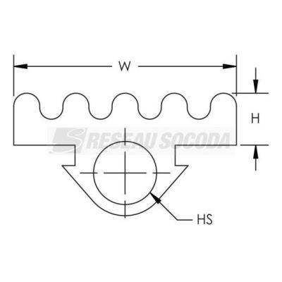  Isolant acoustique pour profil 