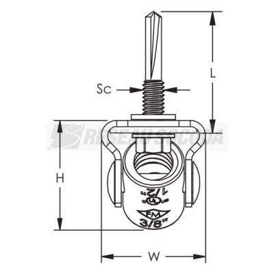  Fixation structurelle de reten 