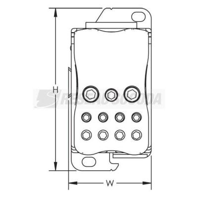 R�partiteur unipolaire UD-400A 