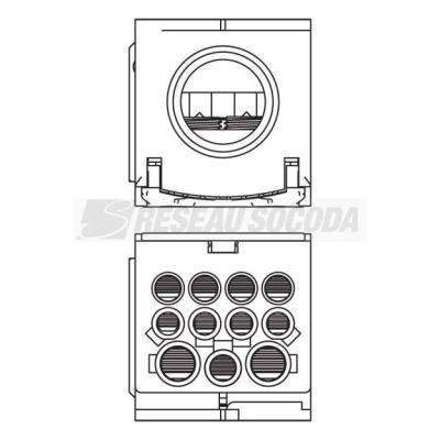  R�partiteur unipolaire UD-400A 