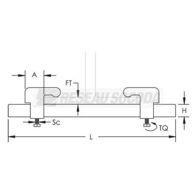  Accroche Tout IPN<16mm, longue 