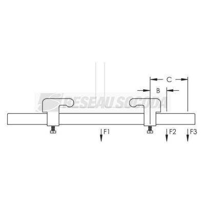  Accroche Tout IPN<16mm, longue 
