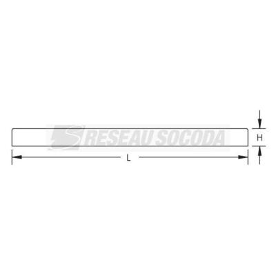  Accroche Tout IPN<14mm, longue 