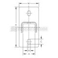  Support mural, rail EZ, E0L, E 