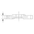  Ecrou pour rail C E23CNM6 