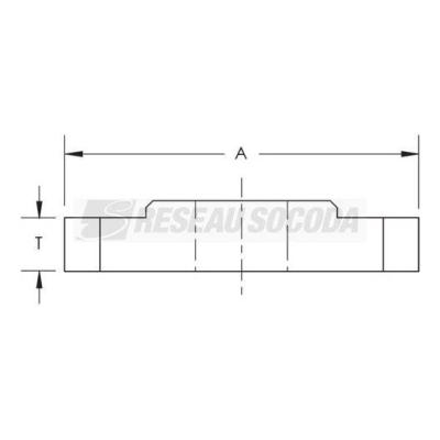  Equerre angle droit rail E0-E1 