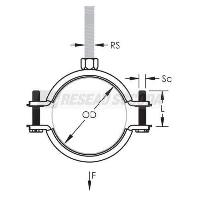  Collier Macrofix EPDM 37-44mm 