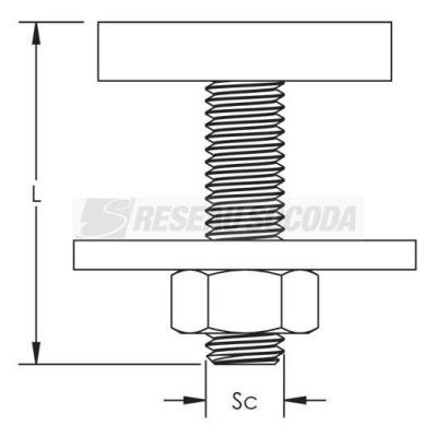  Ecrou rail pr�mont� KP3810035 