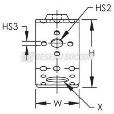  Fixation gaine ventilation ron 