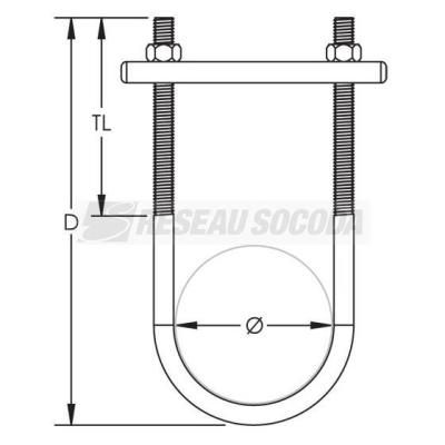  Support de m�t, �trier 