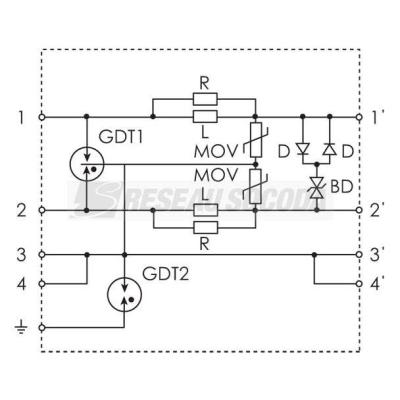  Parafoudre UTB60SPG 