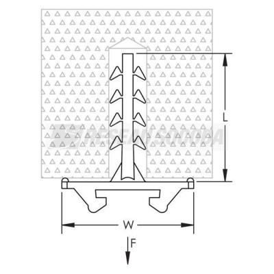  Insert B�ton pour Fixe-tubes L 