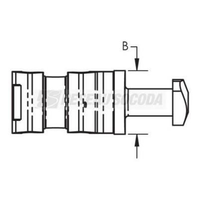  Embase Fixe-tubes pour tiges f 