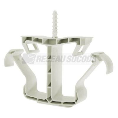  Support 50 c�bles avec chevill 