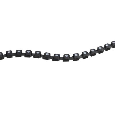  Rail noir 1,2m WALL FLEX 