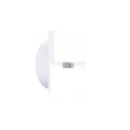 Col JAVA carr�e 90� blanc 