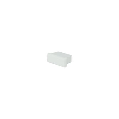  Embout bl MICRO-ALU plein 
