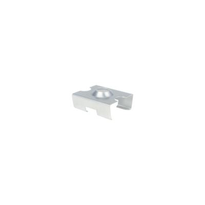  Clip fixe blanc Inox 304 