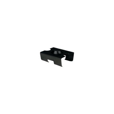  Clip fixe noir Inox 304 