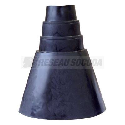  CONE NEOPRENE NOIR POUR TUILE 