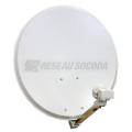  PARABOLE 65 CM ACIER + LNB UNI 