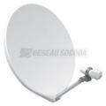  PARABOLE 80 CM FIBRE + LNB UNI 