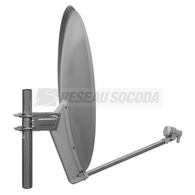  PARABOLE 80 CM ACIER EMBALLEE 
