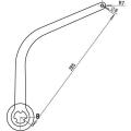  paire de bras nd2 blanc ral 90 