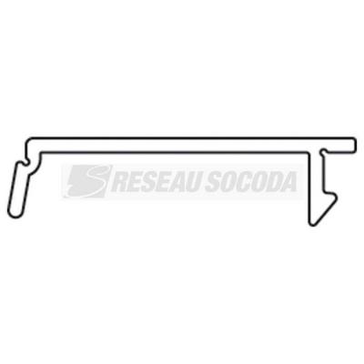 profile plastique de finition 