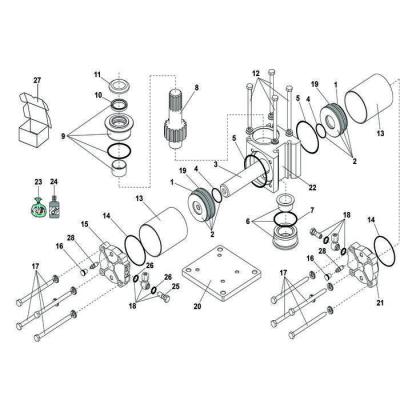  750 - verin standard ouverture 