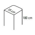  s2500i - pot. alu l15xh180cm b 