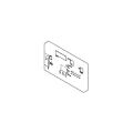  e124 - couvercle plastique car 