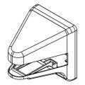  s450h - cache attache avant 
