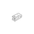  attache post.402/422 polyamide 