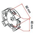 tm2 sup45 - clip support_1pc 
