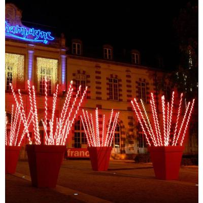  Cordon LED 44m Rouge p�tillant 