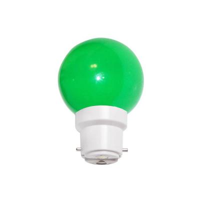  Ampoule B22 LED vert 