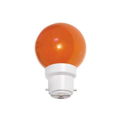 Ampoule B22 LED orange 