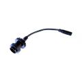  Adaptateur E27 -L.0,28m - noir 