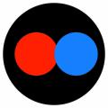  Gobo Verre 2 couleurs O25mm 