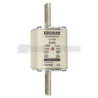  NH 3C 250A 500V GG 