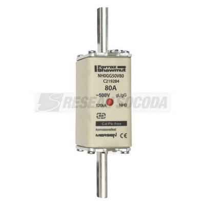  NH 0 80A 500V GG 