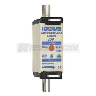  NH 000 80A 400V GG SGL 