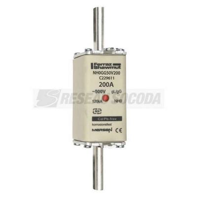  NH 0 200A 500V GG 
