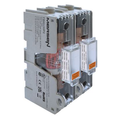  Fuse base 600V J 30A PP 2-P 