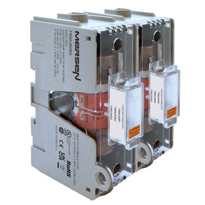  Fuse base 600V J 60A Box 2-P 